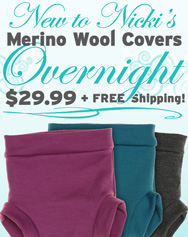 NEW Nicki's Overnight Merino Wool Covers