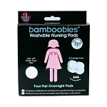Bamboobies Overnight Nursing Pads - 4 pair