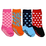 juDanzy Tall Socks for Boys & Girls - 4 pack