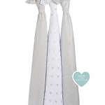 Aden & Anais Metallic Swaddle Wrap - 3 pack