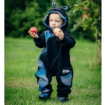 LennyLamb Fleece Bear Rompers with baby booties - 35% off