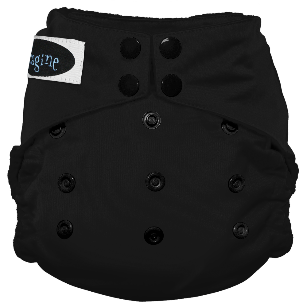 Imagine Baby Stay Dry Microfiber Snap All-In-One Diaper One Size / Nocturnal