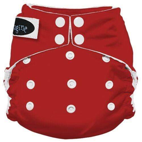 Imagine Baby Stay Dry Microfiber Snap All-In-One Diaper Fire Truck / One Size
