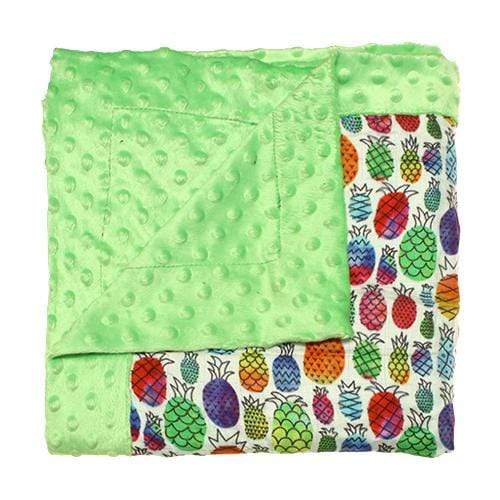 Nicki's Diapers Cuddle Blanket Pineapple Paradise
